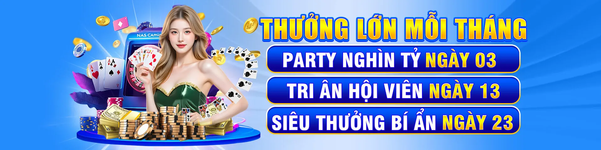 Sòng bạc trực tuyến vi68 Casino với các trò chơi đa dạng